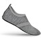 FitKicks Women's Foldable Active Lifestyle Footwear Shoes Small Grey